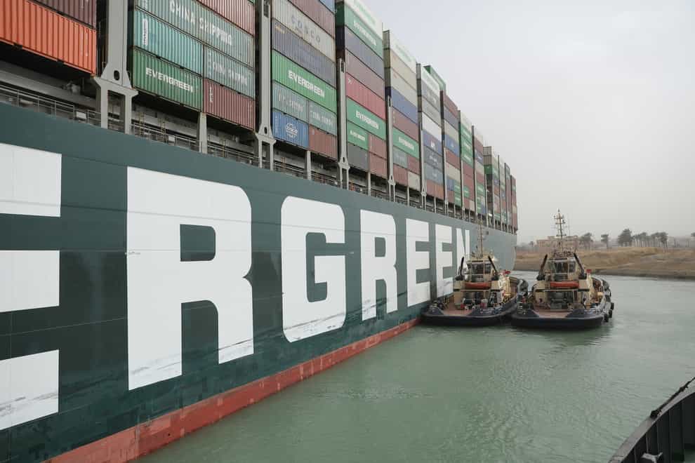 Ever Given cargo ship blocks Suez Canal
