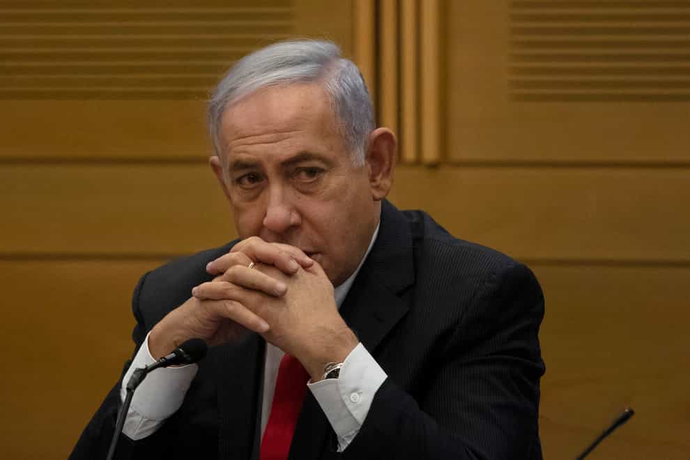 Former Israeli Prime Minister Benjamin Netanyahu (Maya Alleruzzo/AP)