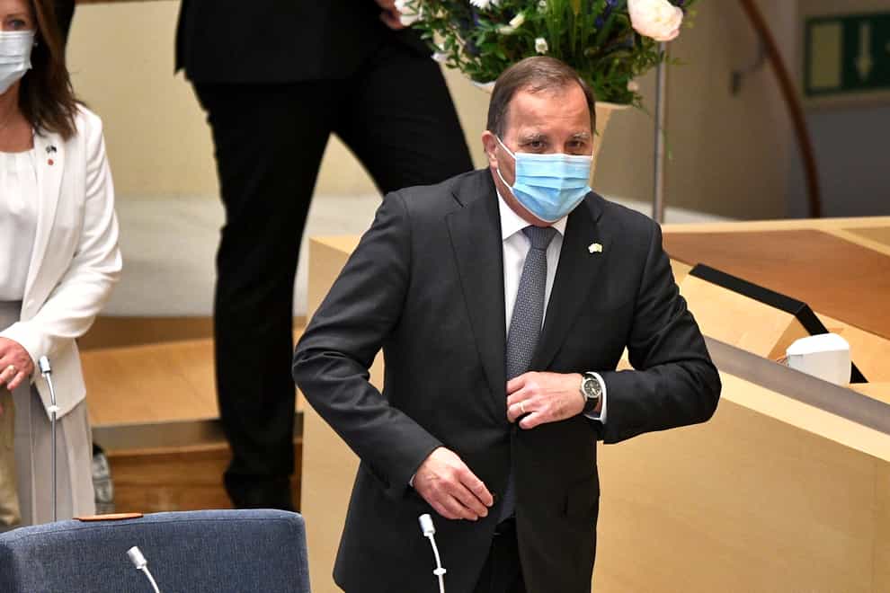 Sweden’s Prime Minister Stefan Lofven