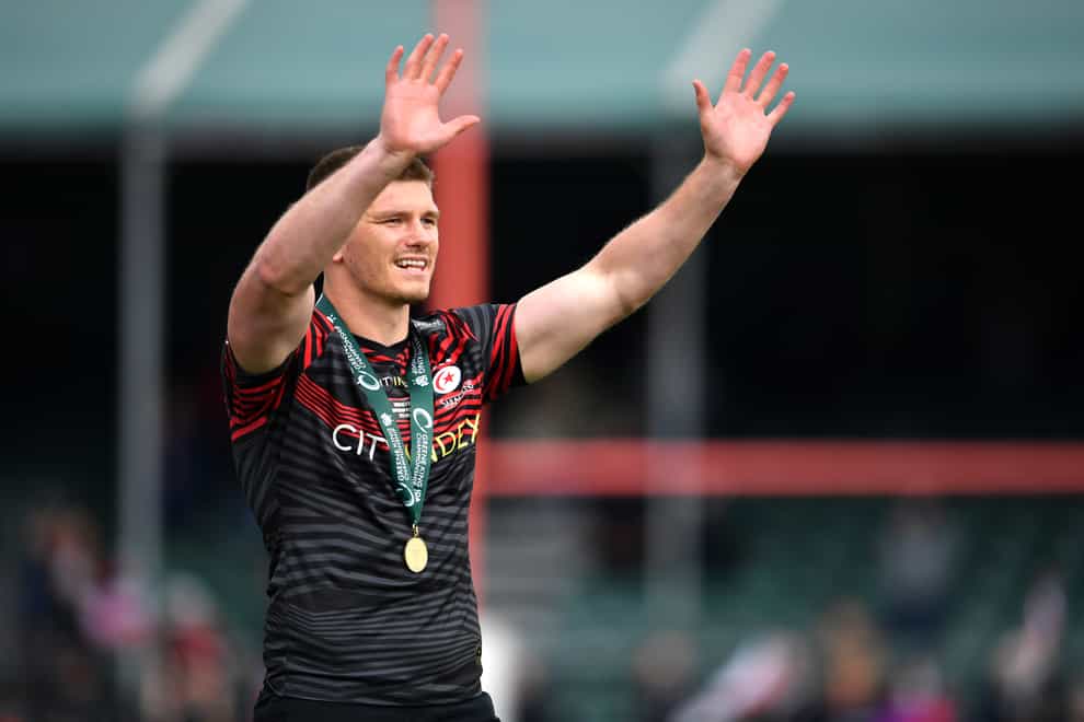 Owen Farrell and his Saracens team-mates have joined up with the Lions in Jersey