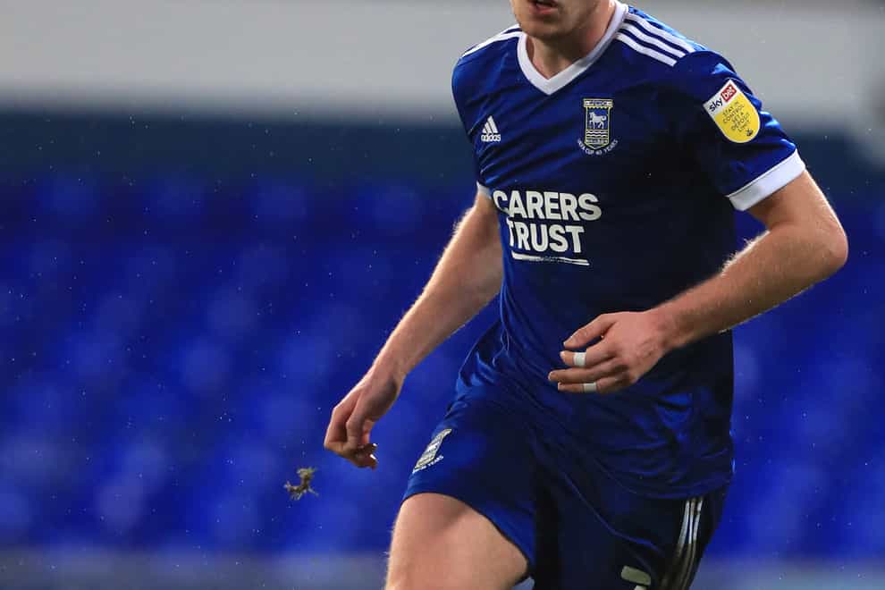Mark McGuinness during the Sky Bet League One match at Portman Road, Ipswich.