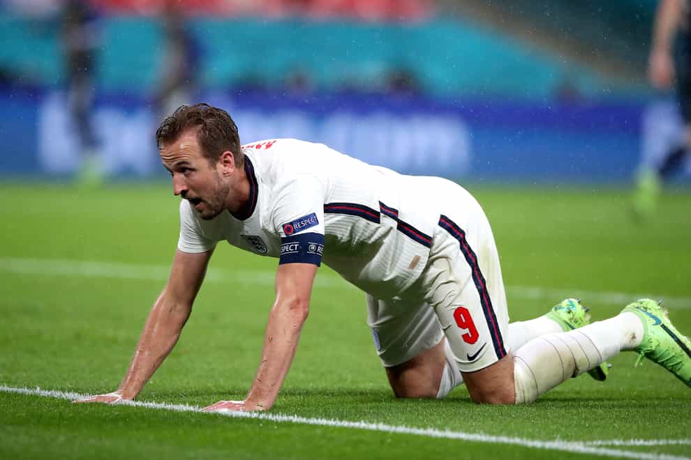 Harry Kane has failed to score in six appearances at the European Championships