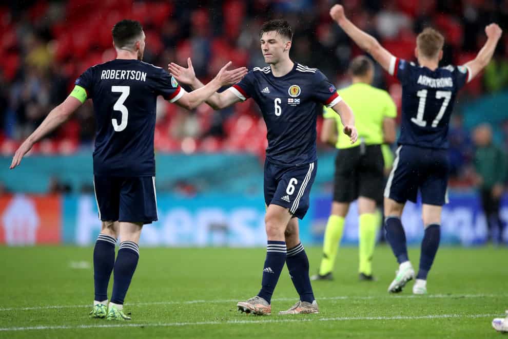 Scotland drew at Wembley