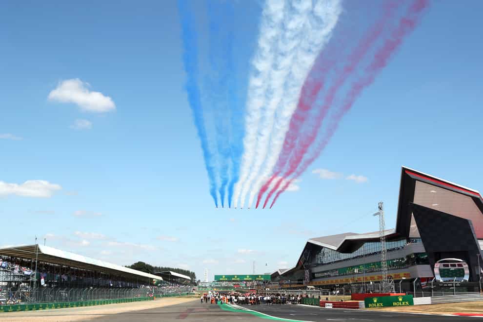 The British Grand Prix is set to take place in front of a full crowd