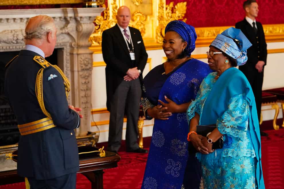 Felicia Kwaku is made an OBE by the Prince of Wales