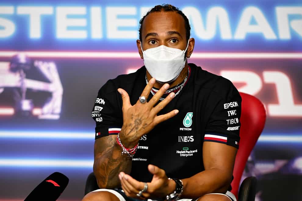 Lewis Hamilton says he is concerned for the safety of fans at next month's race