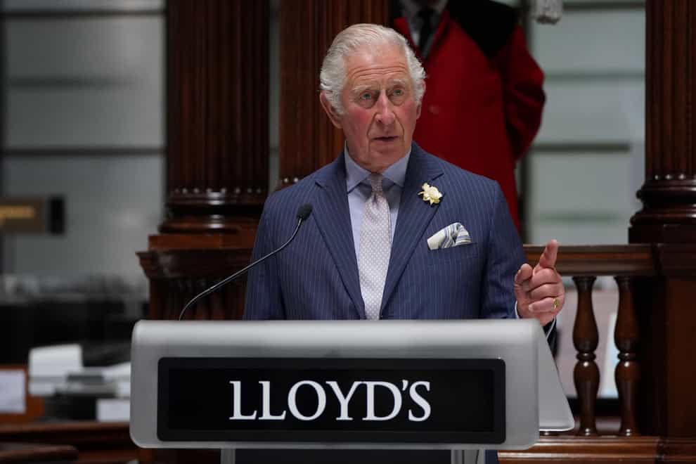Charles visits Lloyd’s of London