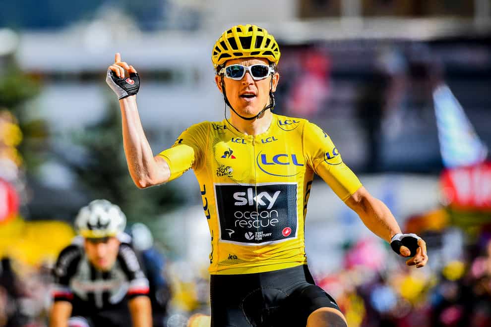 Geraint Thomas is looking to reprise his 2018 Tour de France win