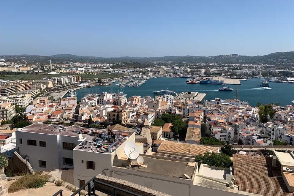 General view of Ibiza Town