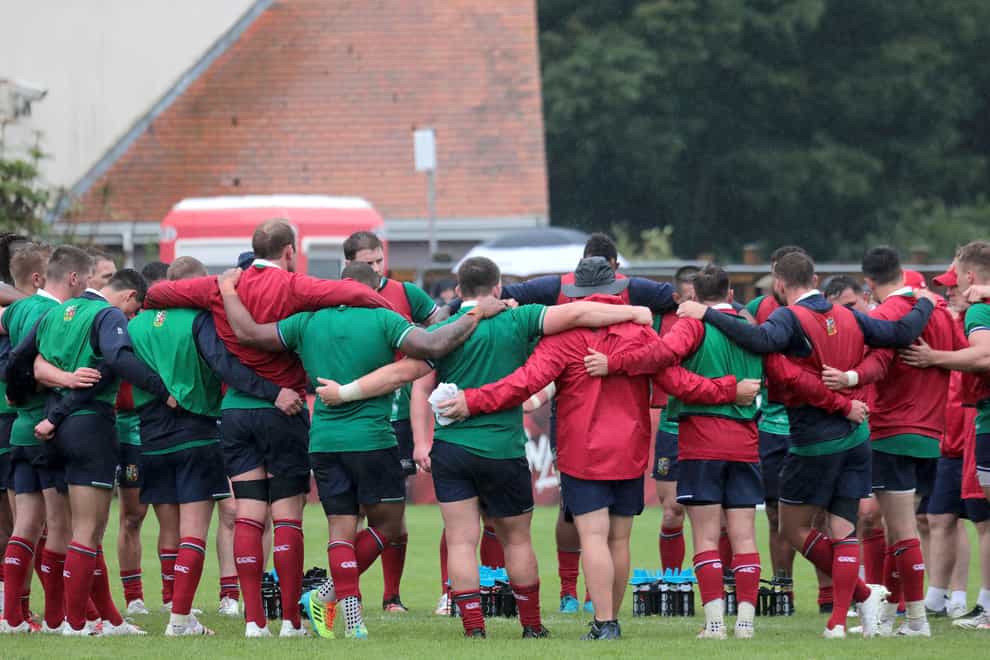 The Lions prepare for their first match after a 10-day training camp in Jersey