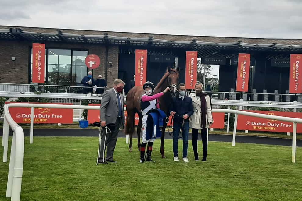 Beauty Inspire after making a big impression with victory on debut at the Curragh