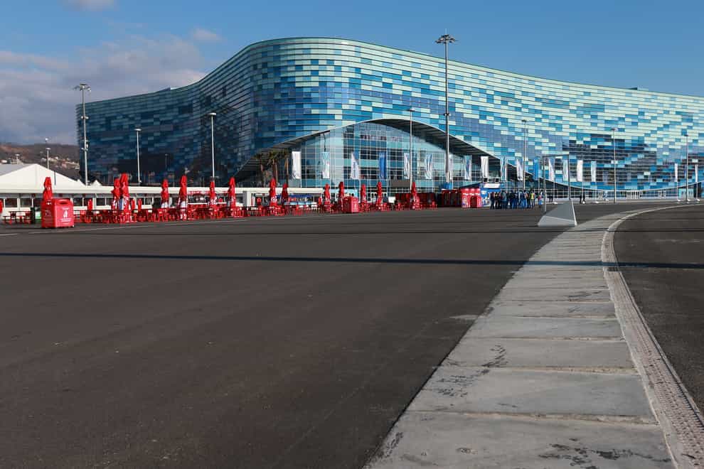 The current Russian Grand Prix circuit in Sochi