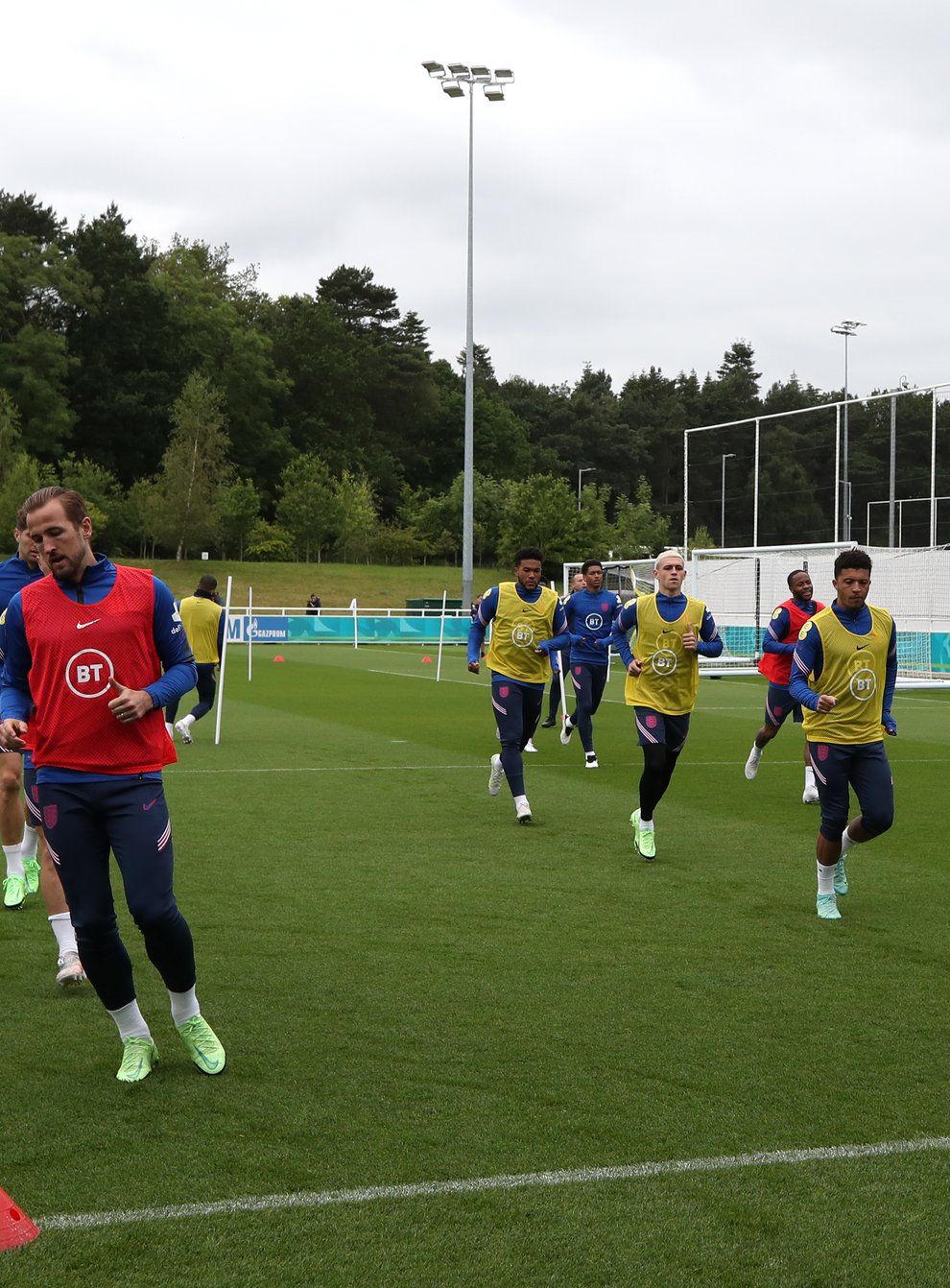 <p>England training continues ahead of the Euros clash with Germany</p>