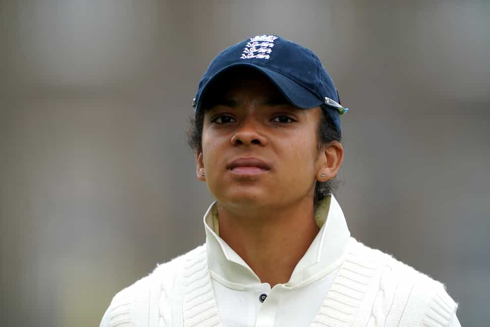 England’s Sophia Dunkley is poised to make her ODI debut against India on Sunday
