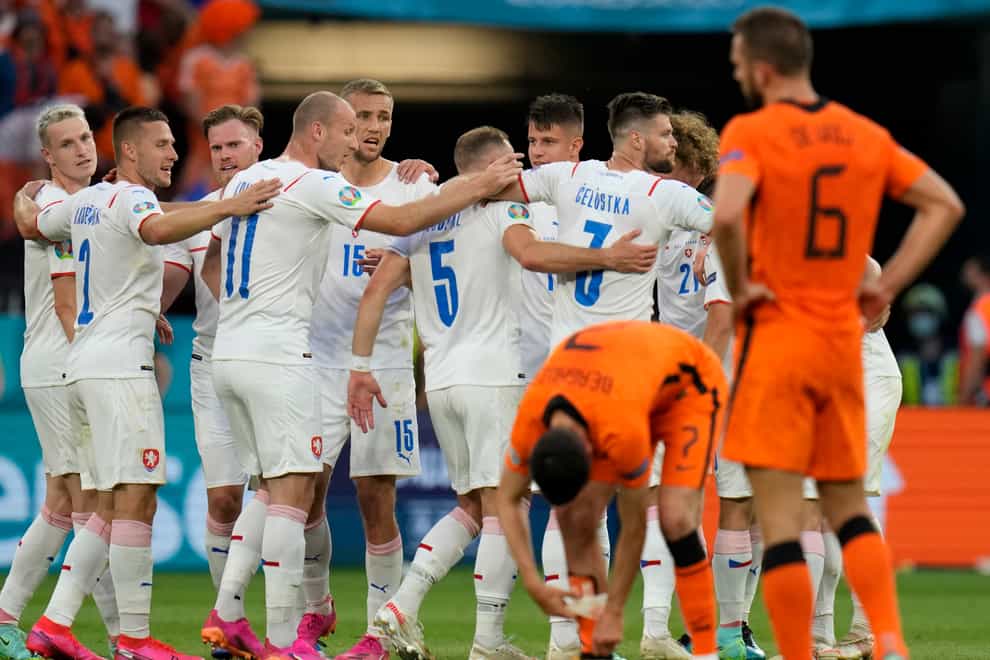 he Czech Republic claimed a famous win over Holland at Euro 2020