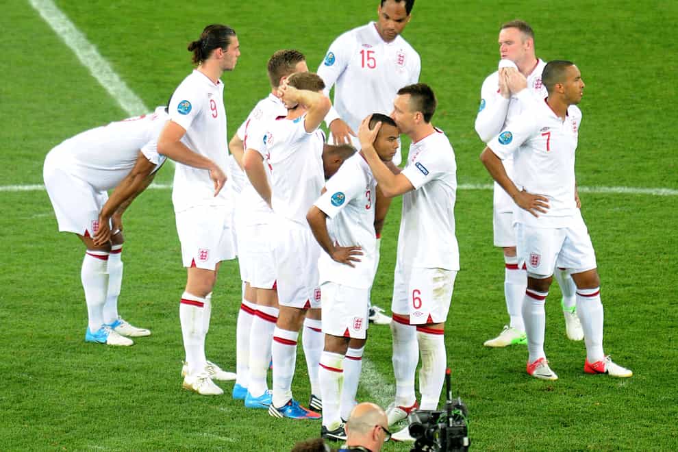 England have a notoriously poor record in penalty shootouts