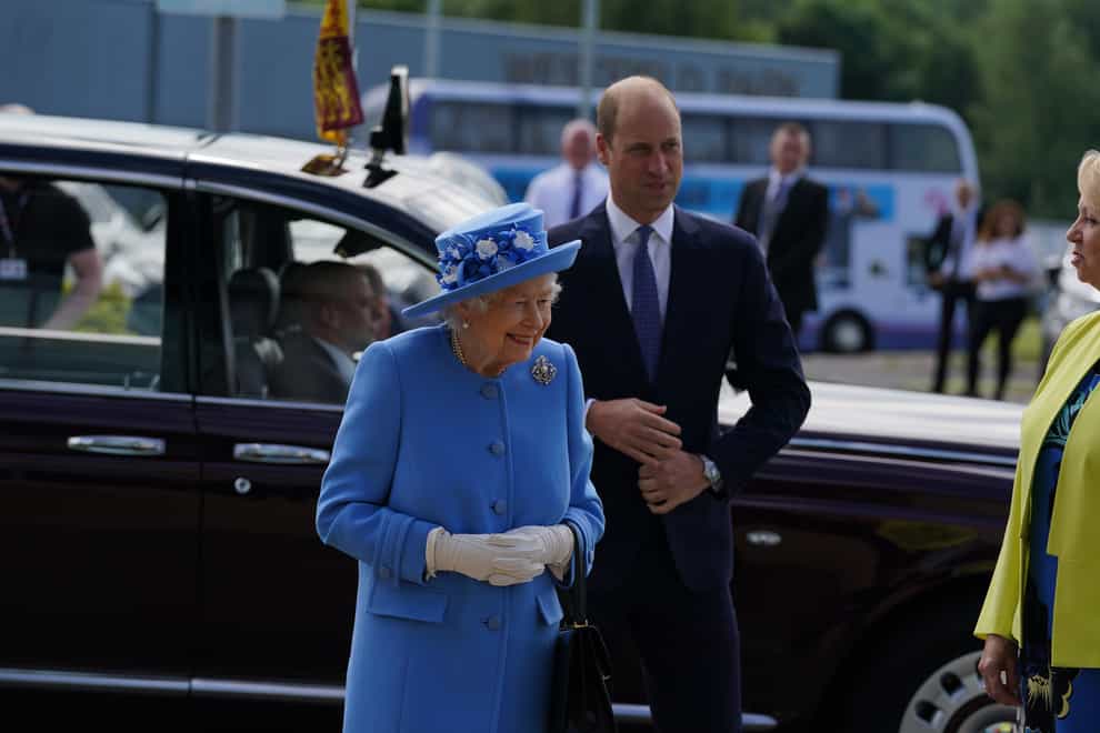 The Queen and William