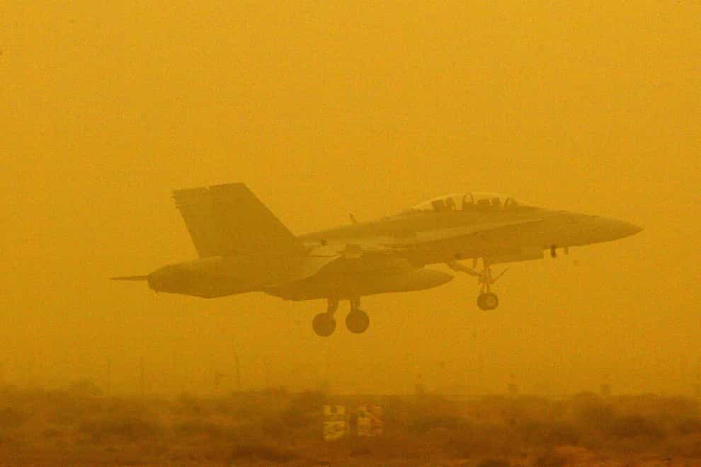 A sandstorm in Kuwait (Archive/PA)