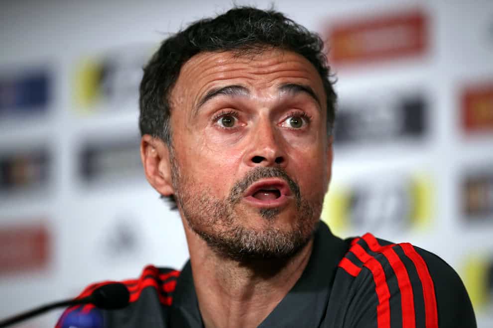 Spain manager Luis Enrique was pleased with his side's showing