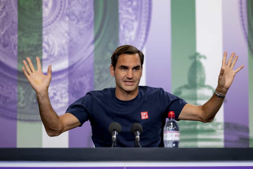 Roger Federer will start his Wimbledon campaign on day two