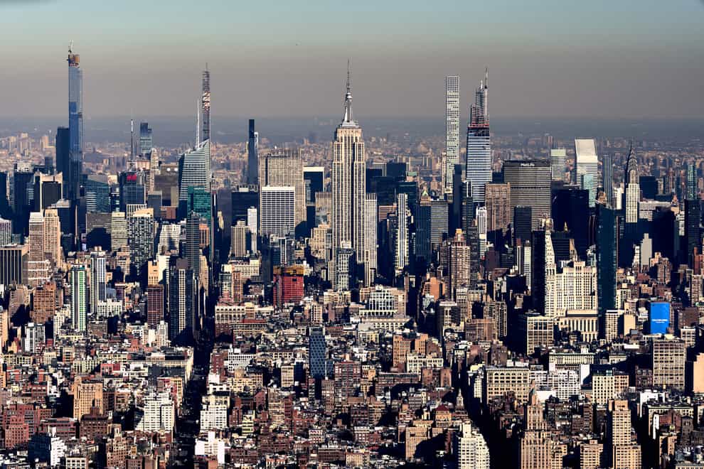 The Manhattan skyline (John Walton/PA)