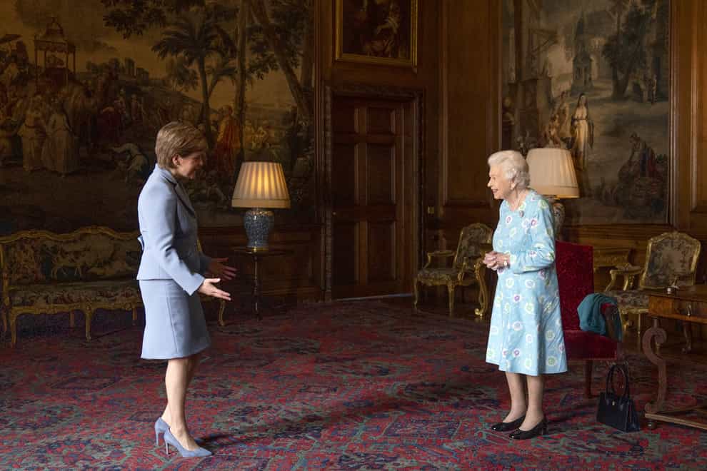 The Queen with Nicola Sturgeon