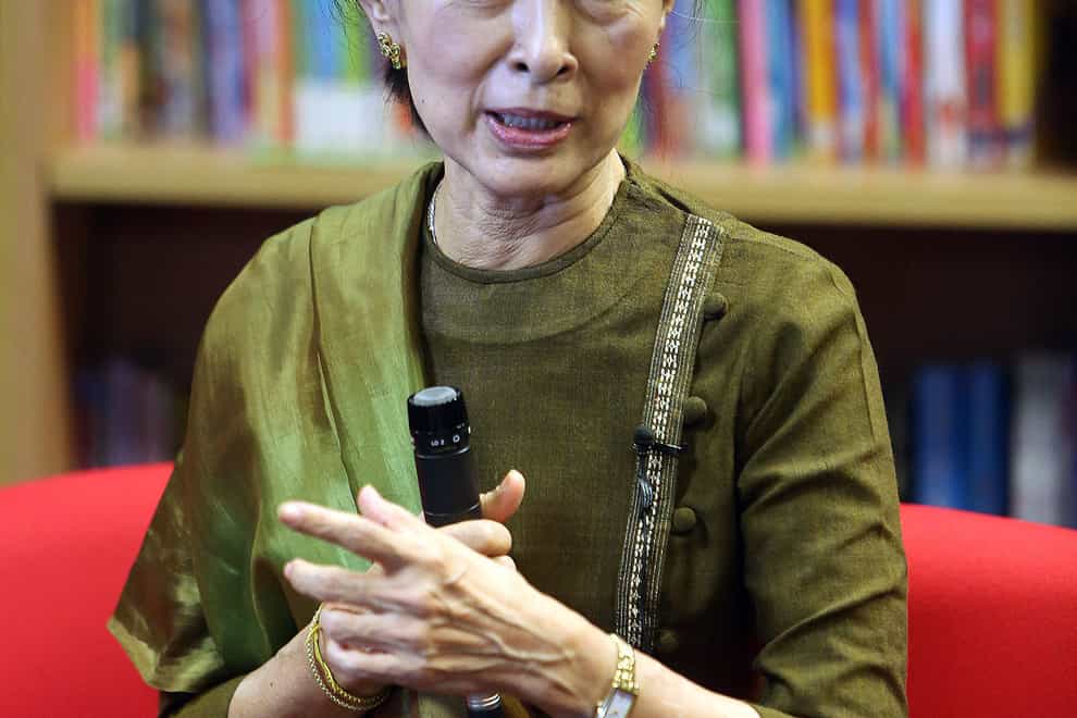 Aung San Suu Kyi (Paul Faith/PA)