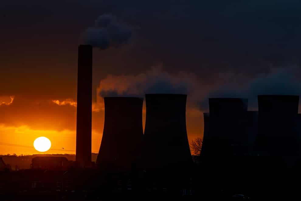 Fiddlers Ferry power station in Widnes