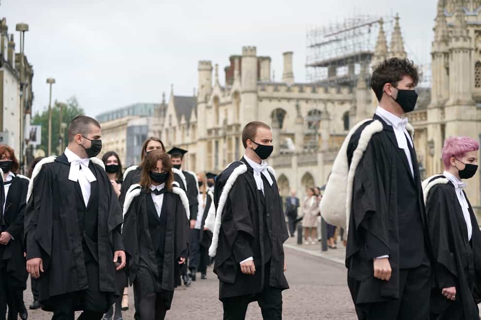 University of Cambridge graduation ceremony