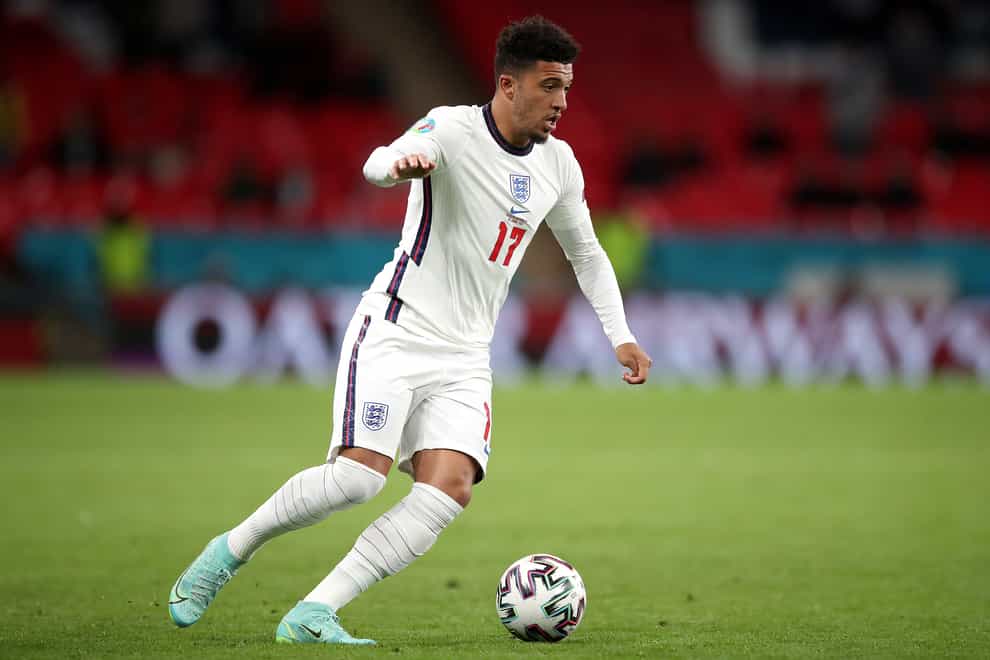 Manchester United are edging closer to signing Jadon Sancho (Nick Potts/PA)