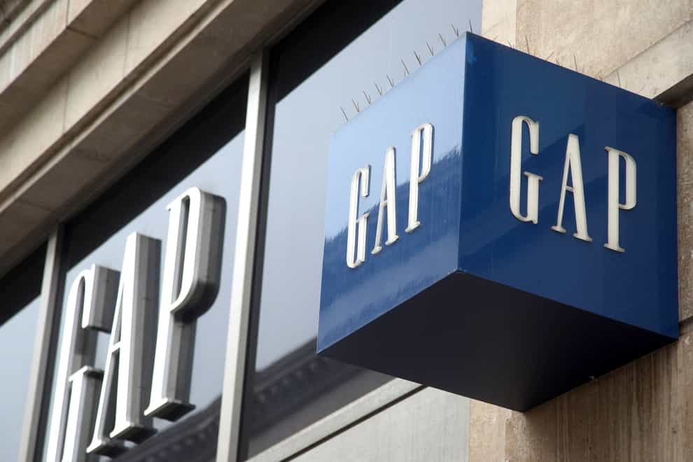 <p>A Gap store</p>