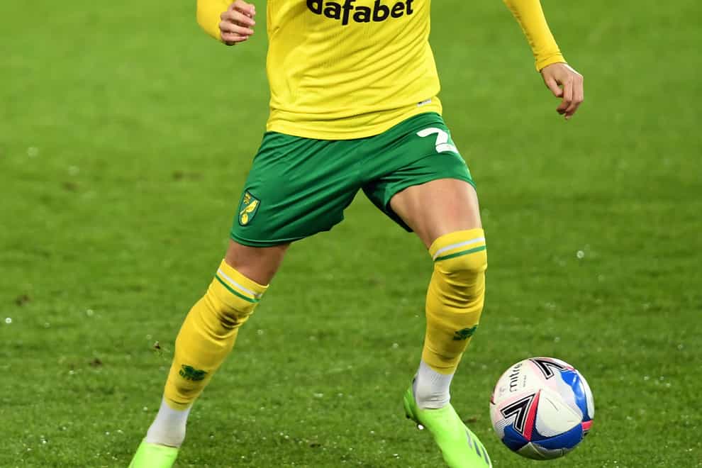 Josh Martin in action for Norwich