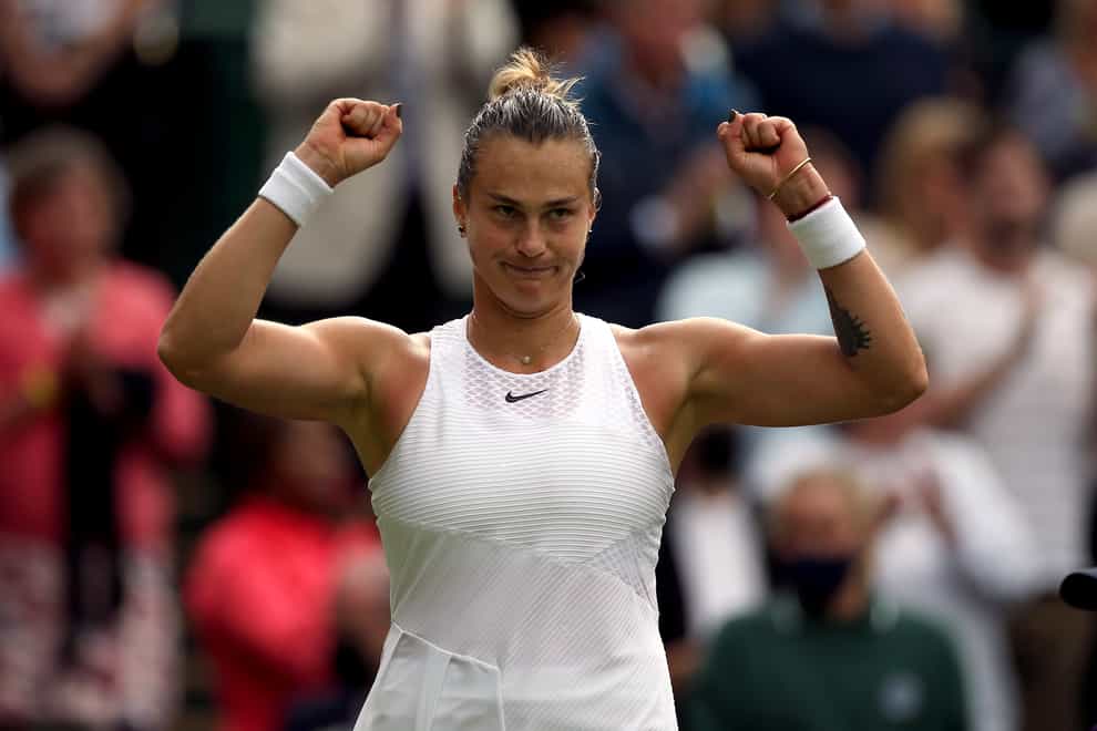 Aryna Sabalenka is enjoying a best ever run at Wimbledon