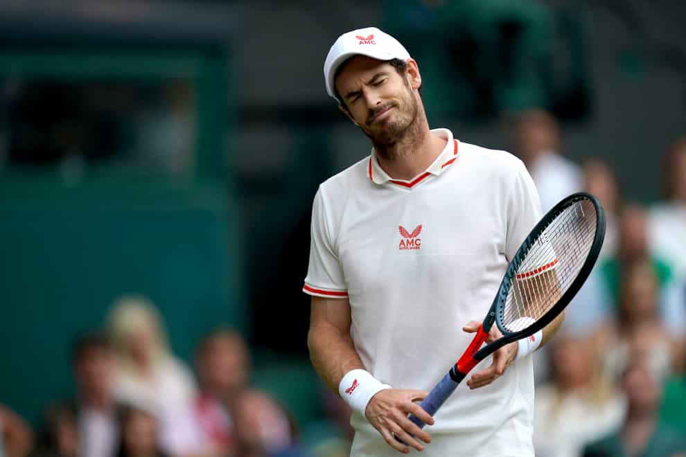 <p>Andy Murray, pictured, was well beaten by Denis Shapovalov</p>
