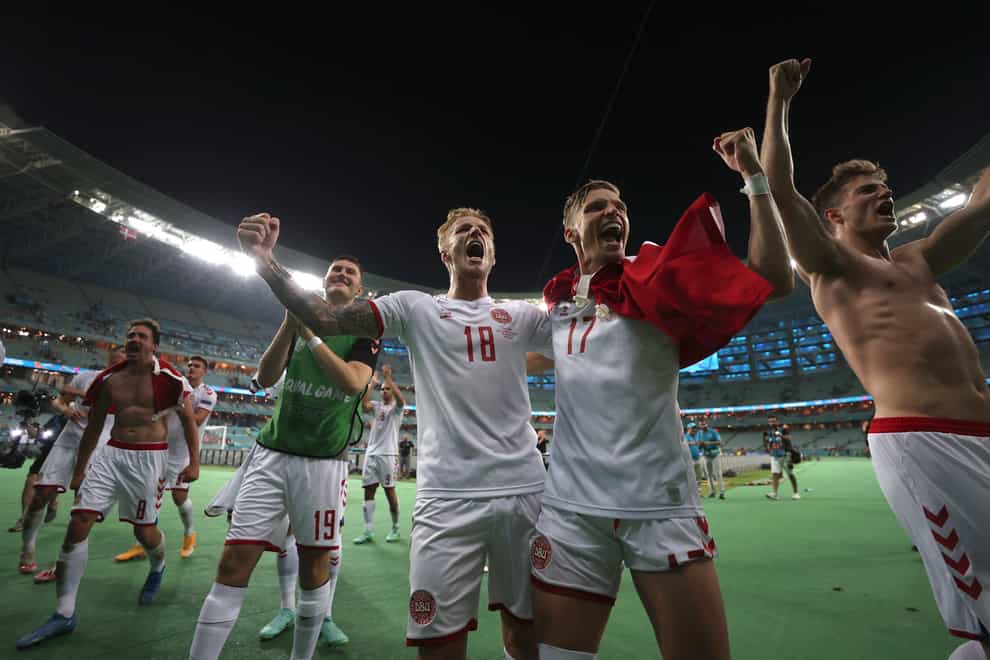 Denmark are through to the semi-finals