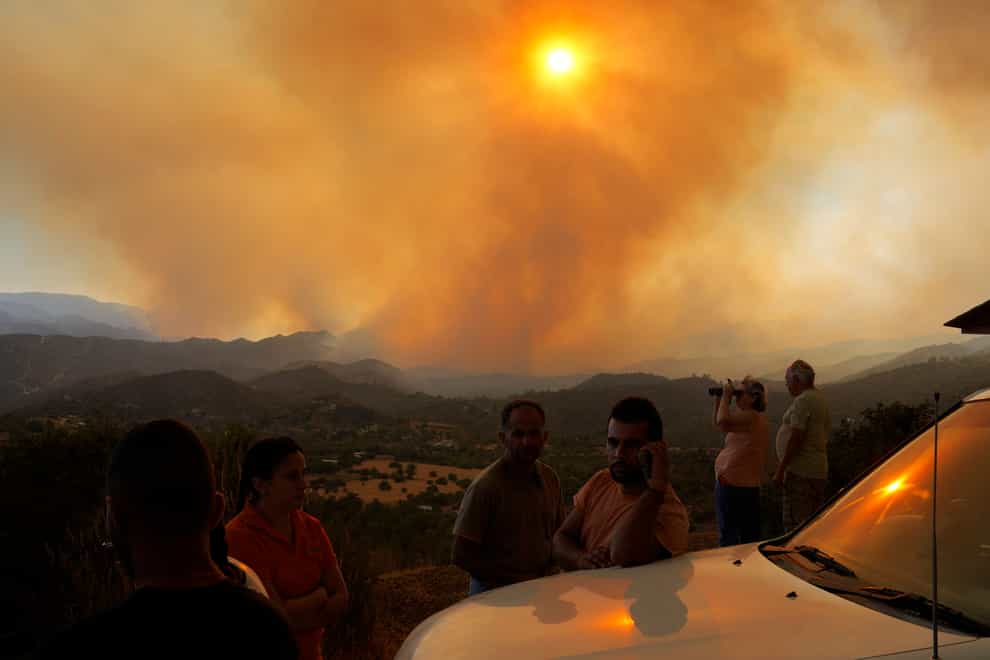 Cyprus Forest Fire