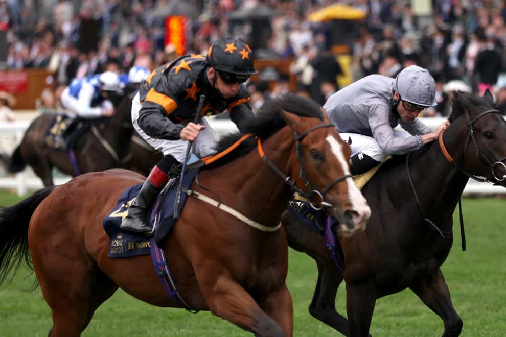 July Cup hope Rohaan (left) shows his class with victory in the Wokingham Stakes at Royal Ascot