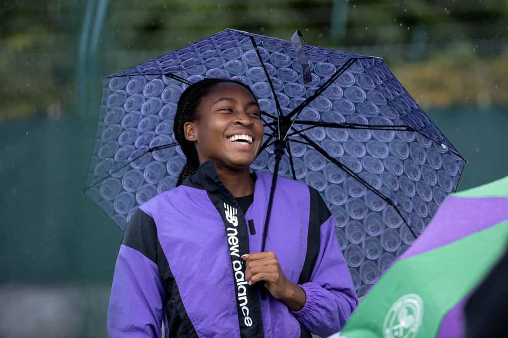 Coco Gauff is preparing for week two at Wimbledon