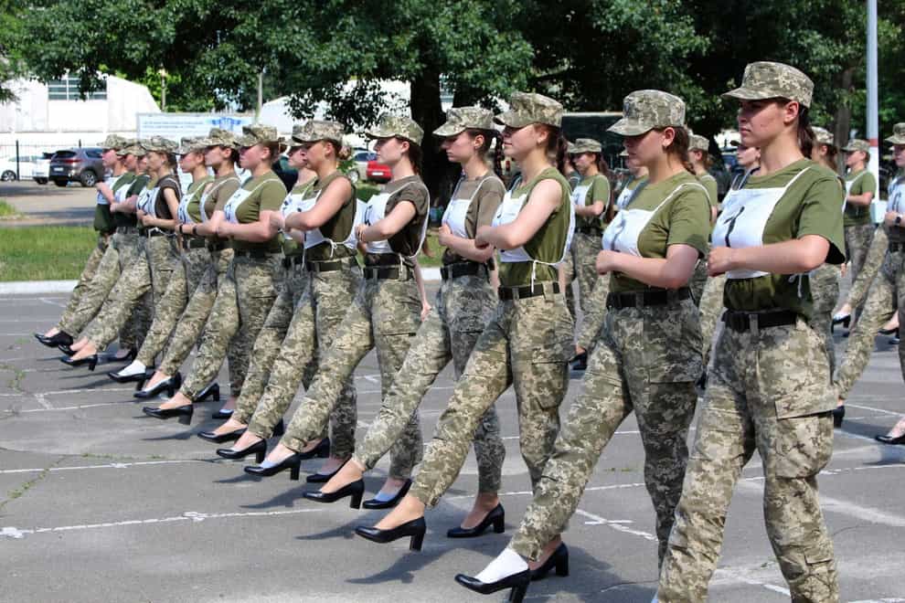 Ukraine Military Heels