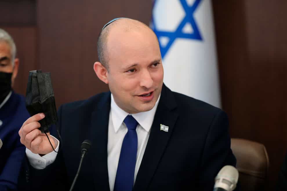 Israeli prime minister Naftali Bennett (Abir Sultan/AP)