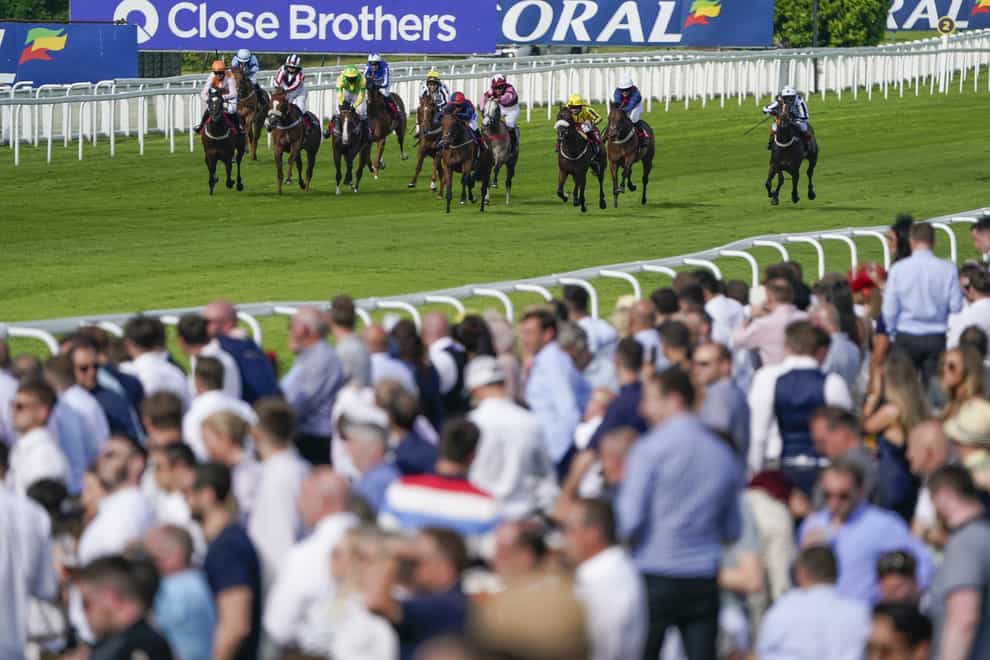 Crowds have only recently returned to racecourses