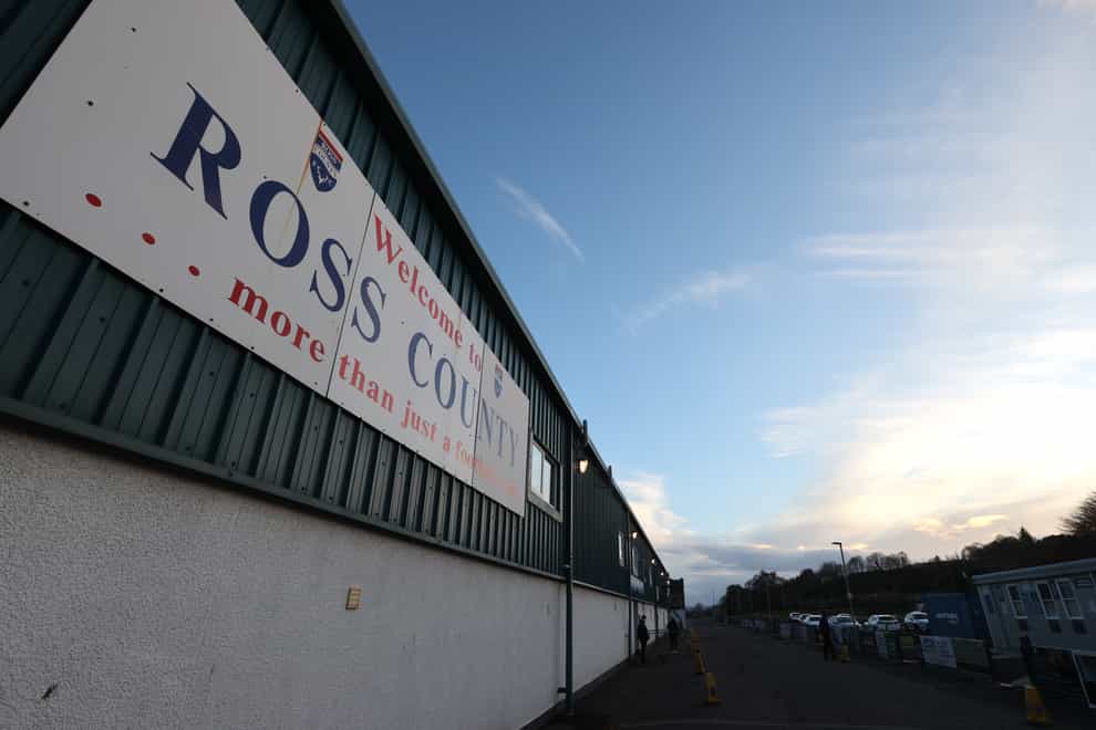 There has been a Covid-19 outbreak at Ross County