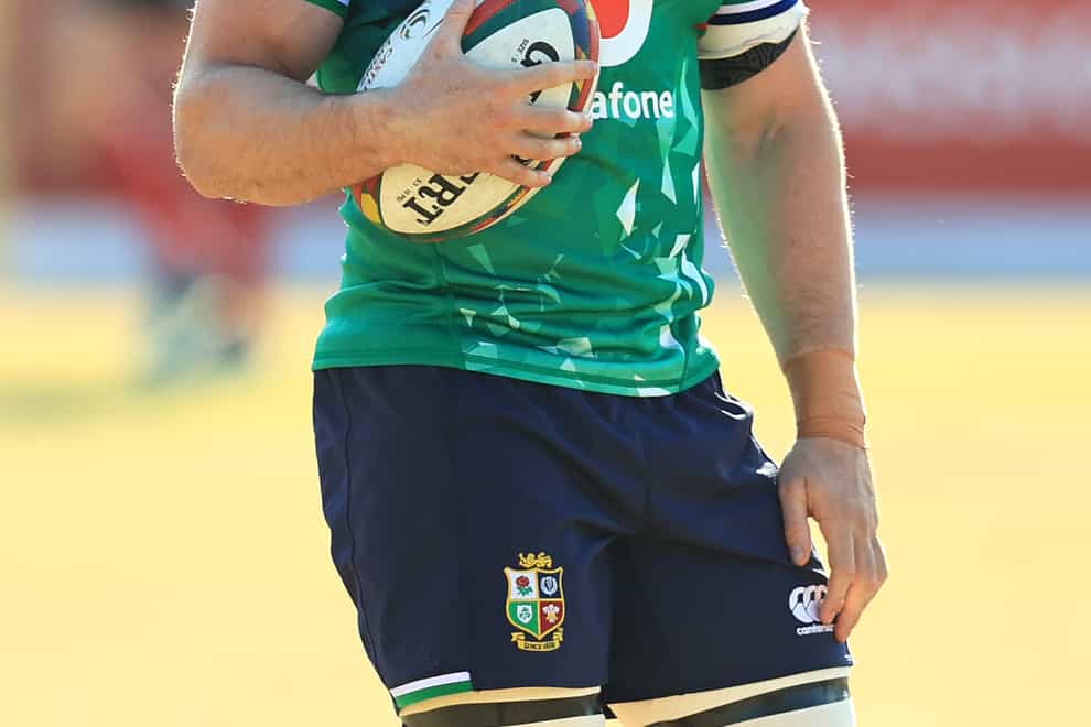Tom Curry during Lions training