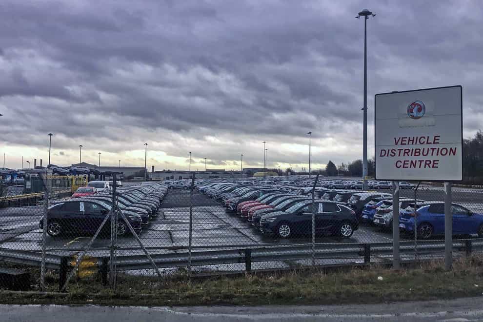 Vauxhall's car plant in Ellesmere Port