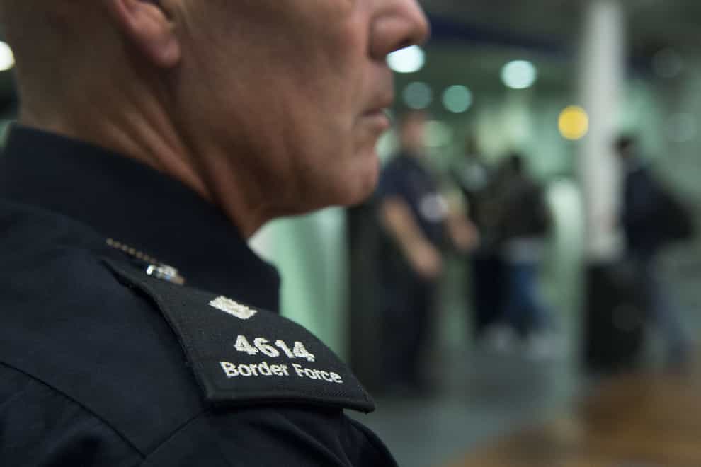 A Border Force officer