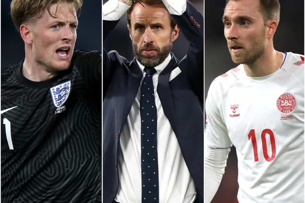 England and Denmark meet in the Euro 2020 semi-finals on Wednesday.
