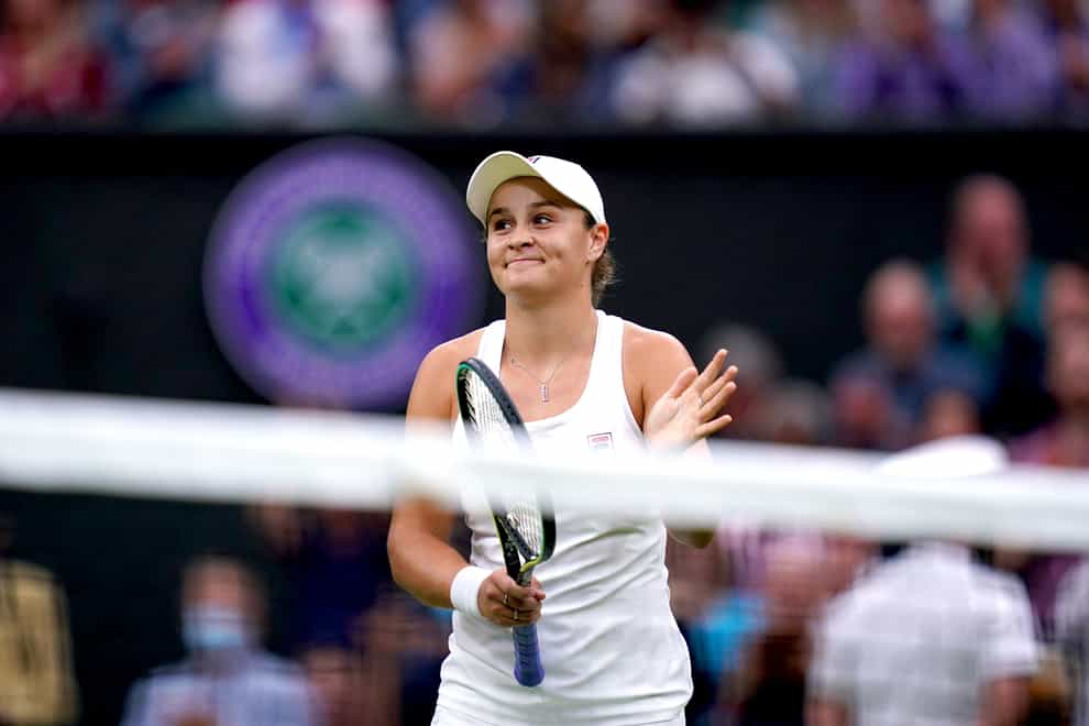 Ashleigh Barty beat Ajla Tomljanovic in straight sets
