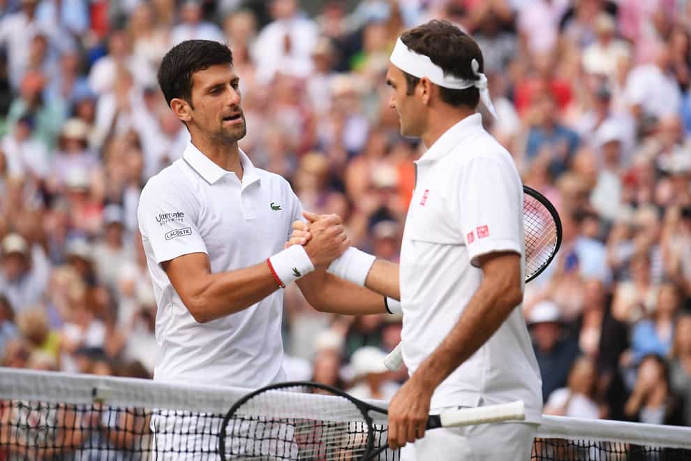 Roger Federer and Novak Djokovic are still on course for another Wimbledon final
