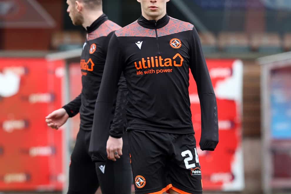 Dundee United’s Lawrence Shankland looking for Scotland return