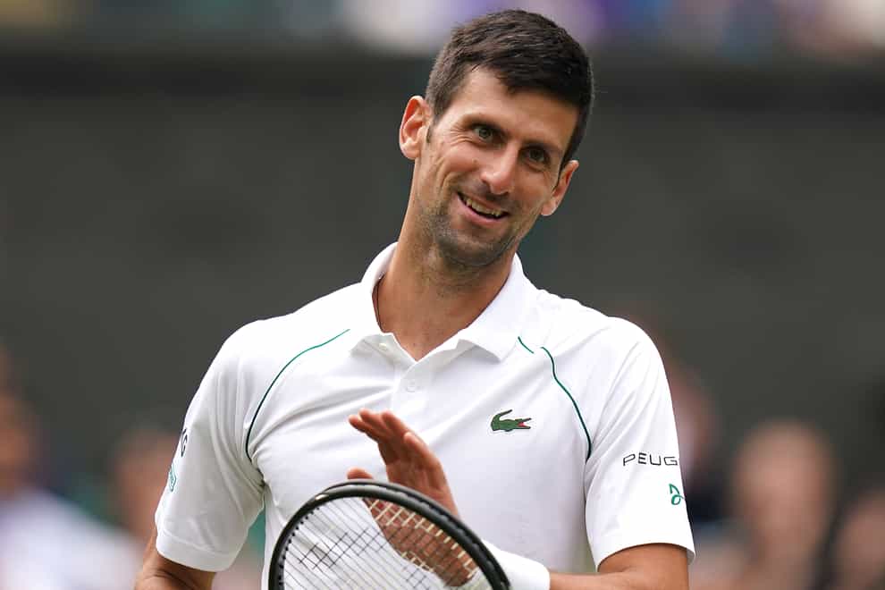 Novak Djokovic beat Marton Fucsovics in straight sets